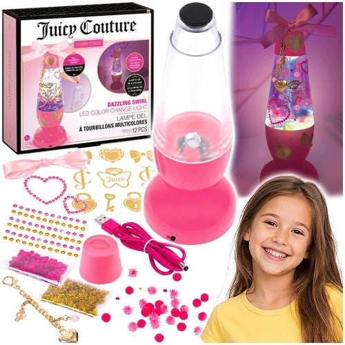 JUICY COUTURE MAKE IT REAL DIY LAMP LED LAMP COLOR CHANGING DECORATION