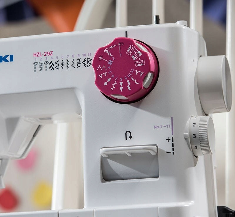 JUKI HZL-29Z sewing machine Material synthetic material