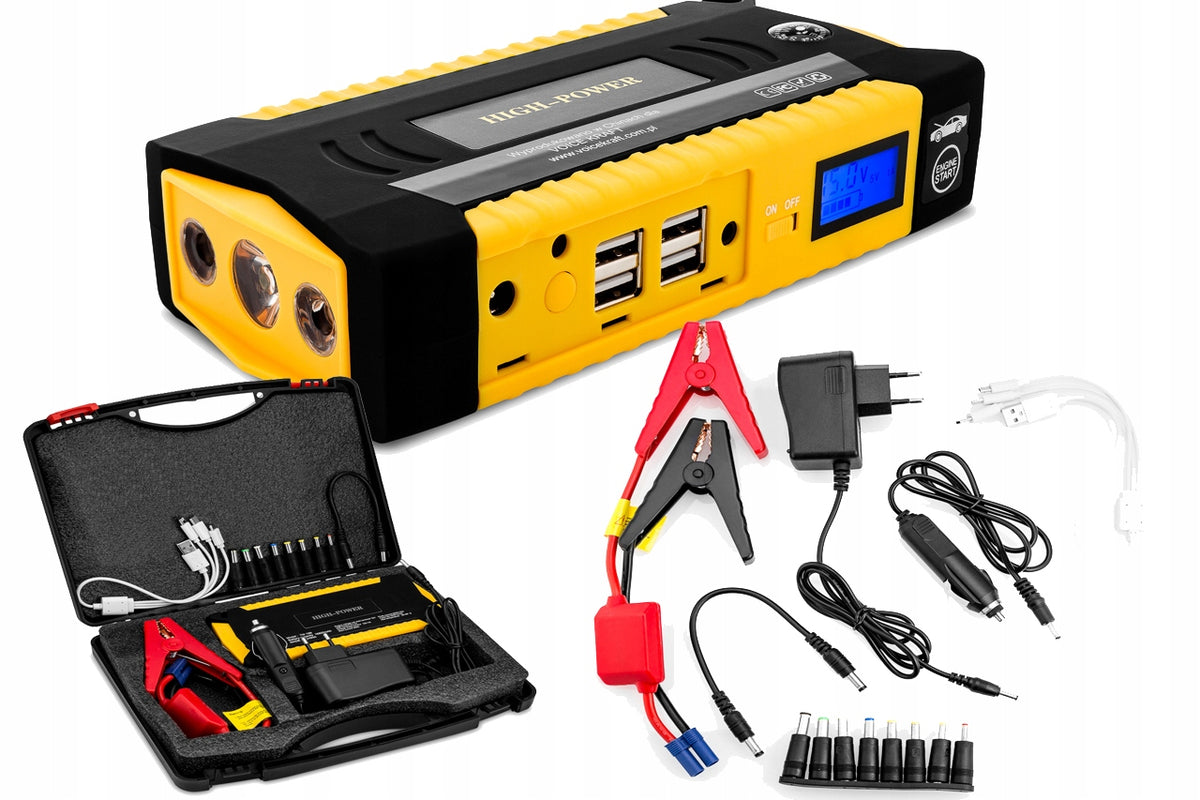 JUMP STARTER BOOSTER 12V 7IN1 Batteries included yes