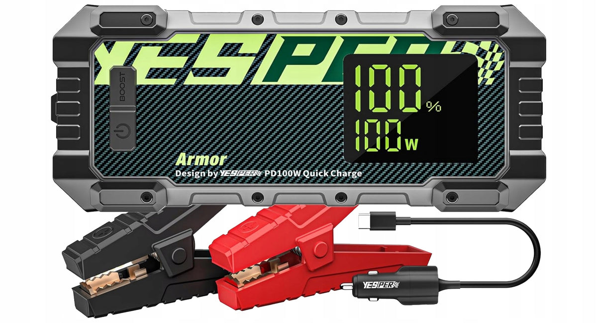 JUMP STARTER BOOSTER 3000A BOOT DEVICE ARMOR IP65 100W Manufacturer code JUMMP STARTER FUMO FPBARMOR 3000A IP65
