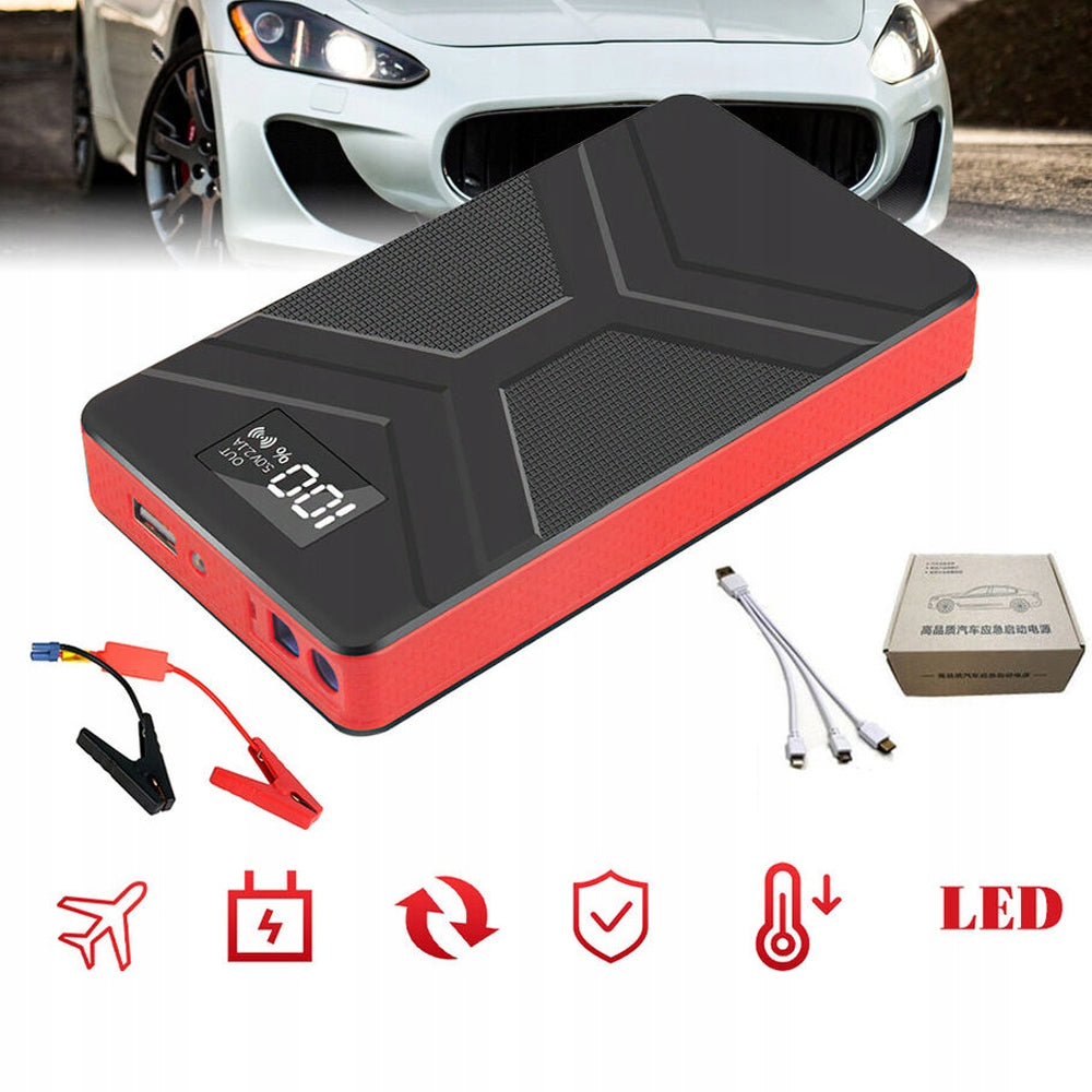 JUMP STARTER POWERFUL START BOOSTER POWERBANK FLASHLIGHT SET 30000mAh 15V Product weight with unit packaging 1.04 kg