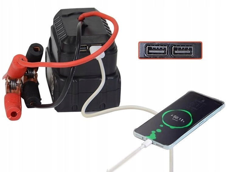 JUMP STARTER STARTING CHARGING CAR BATTERY MOCK-UP USB Length 1 m