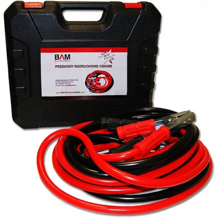 JUMPER CABLES - 1500A - 6m - 35mm² - SUITCASE