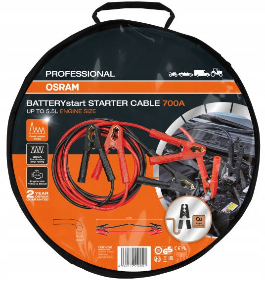 JUMPER CABLES 700A OSC250A OSRAM