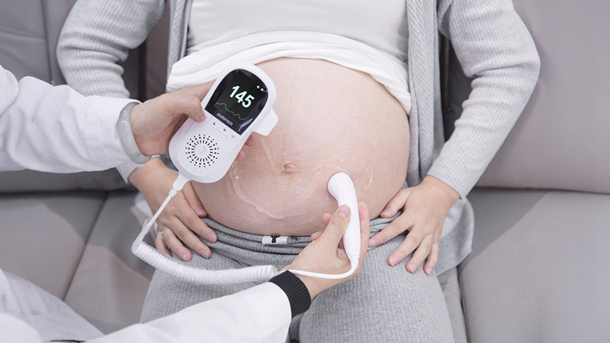 JUMPER JPD-100E+ Doppler Medical Heart Rate Detector Child Monitor Medical device yes