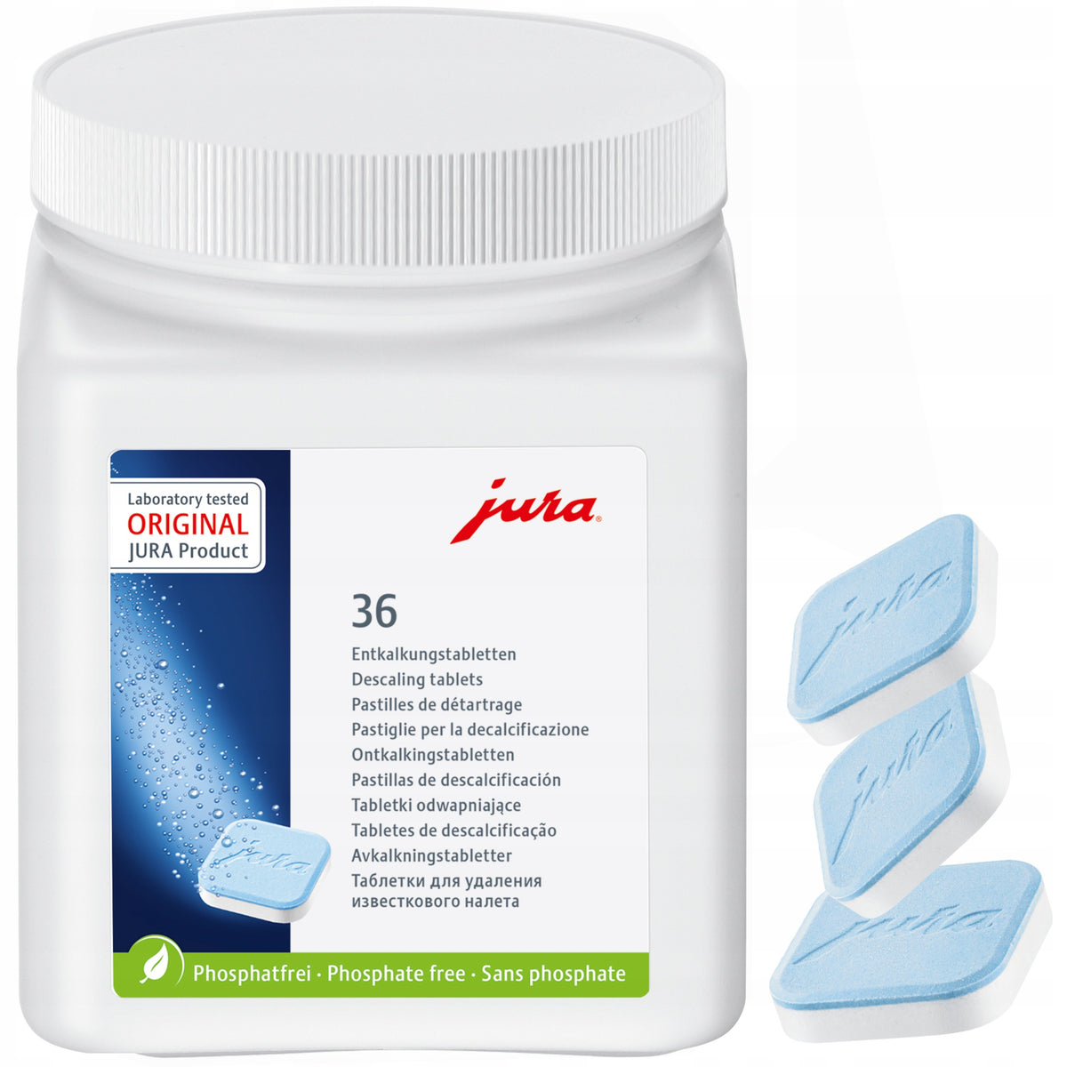 JURA Descaling tablets express 36 pcs ORIGINAL descaler Brand Jura