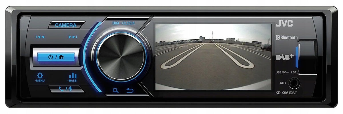 JVC KD-X561DBT Car Radio 1DIN Bluetooth MP3 USB DAB+ LCD 3'' EAN (GTIN) 4975769460012