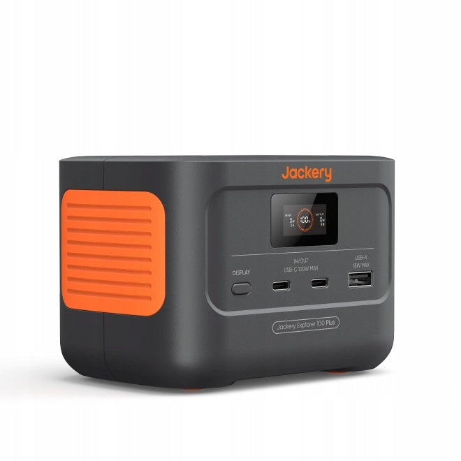 Jackery Explorer 100 Plus 99Wh powerbank for USB-C 100W LiFePO4 aircraft Packaging status original