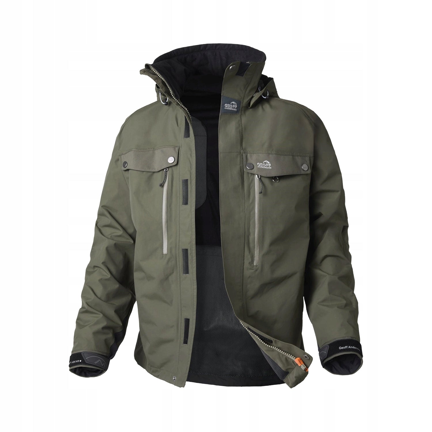 Jacket Geoff Anderson DOZER 7 Dark Green size. XL Packaging status original