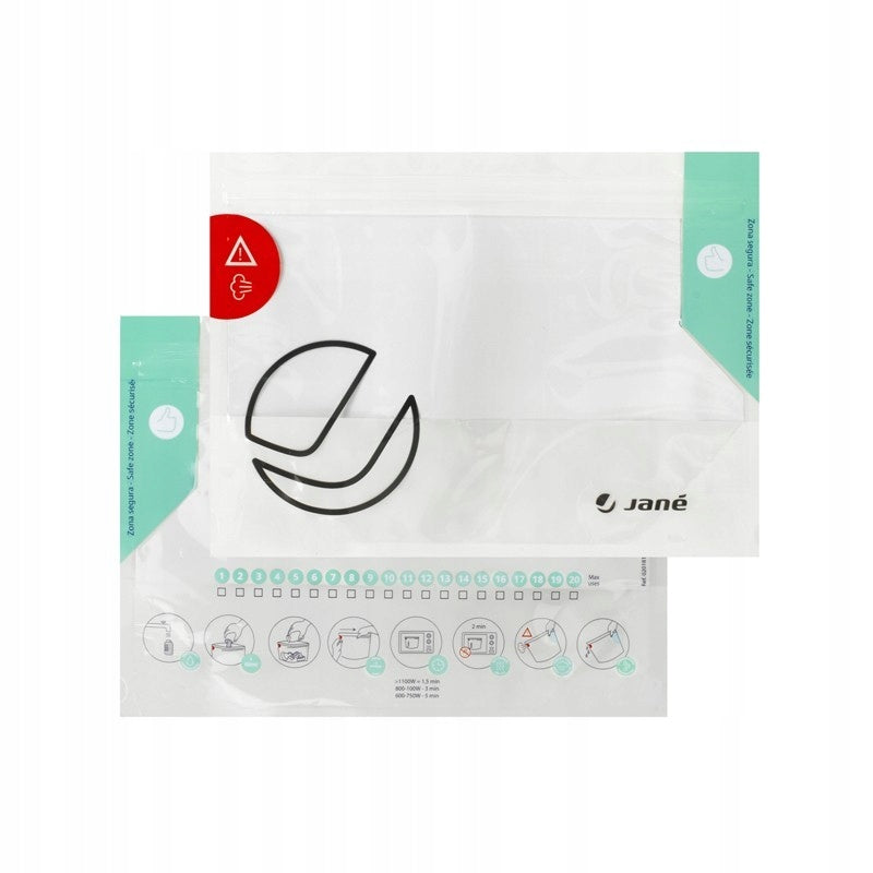 Jane Sterilization bags in Microwave 5 pcs. Medical device no