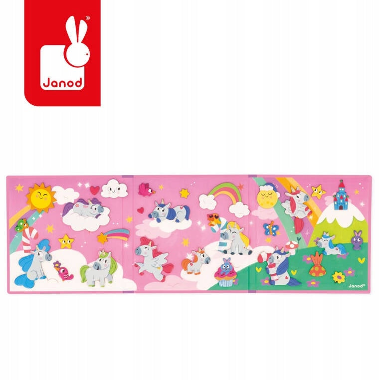 Janod Magnetic Puzzle Unicorns Magneti'stories 3+ Manufacturer code J05452