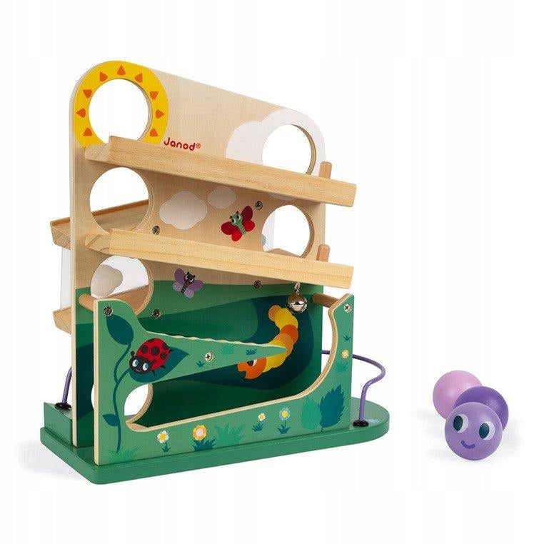 Janod Wooden Bullet Caterpillar Janod Brand Janod
