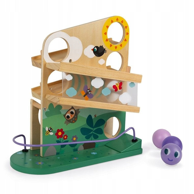 Janod Wooden Bullet Caterpillar Janod
