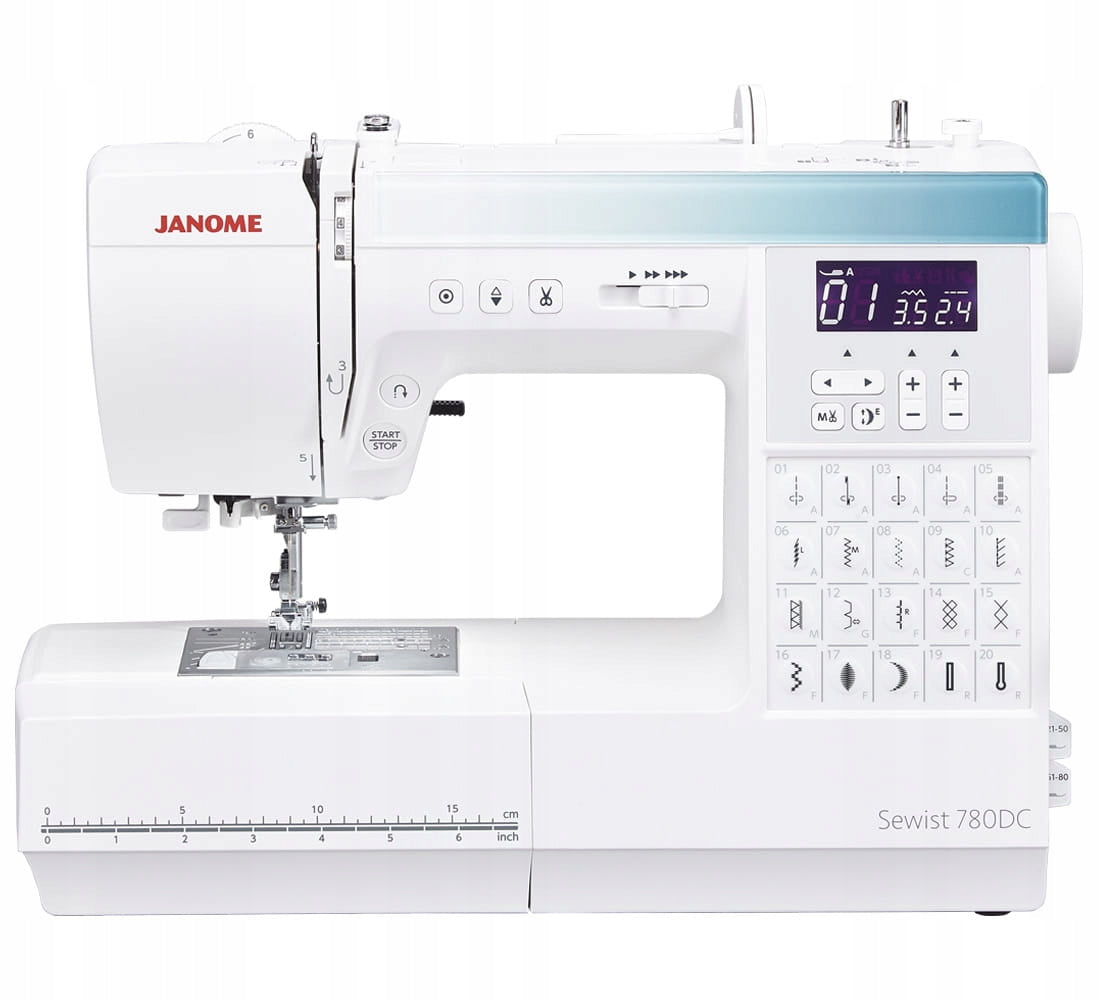 Janome 780DC computer sewing machine 80 stitches