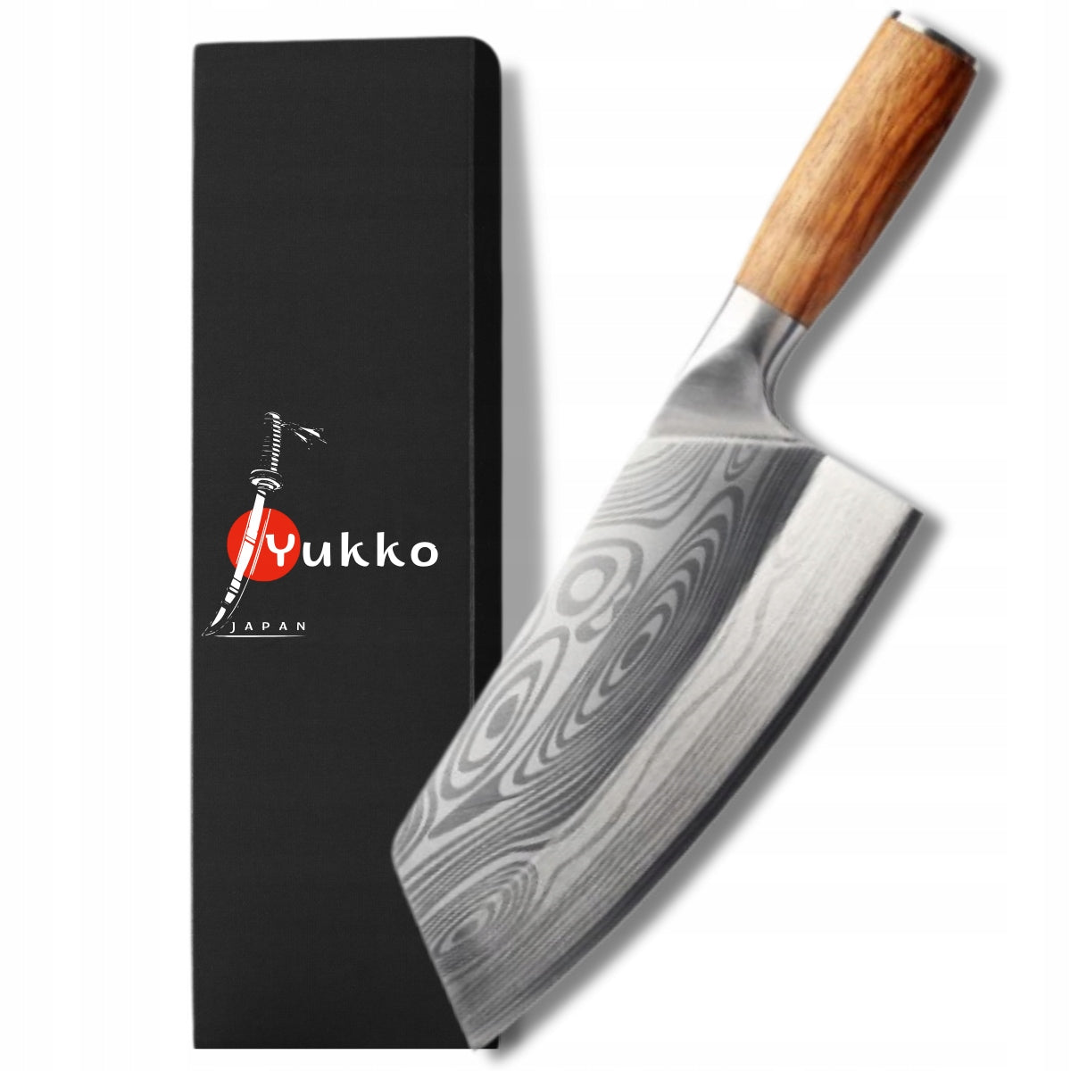 Japanese Chef's Cleaver Universal Knife Very Sharp Professional Packaging status original