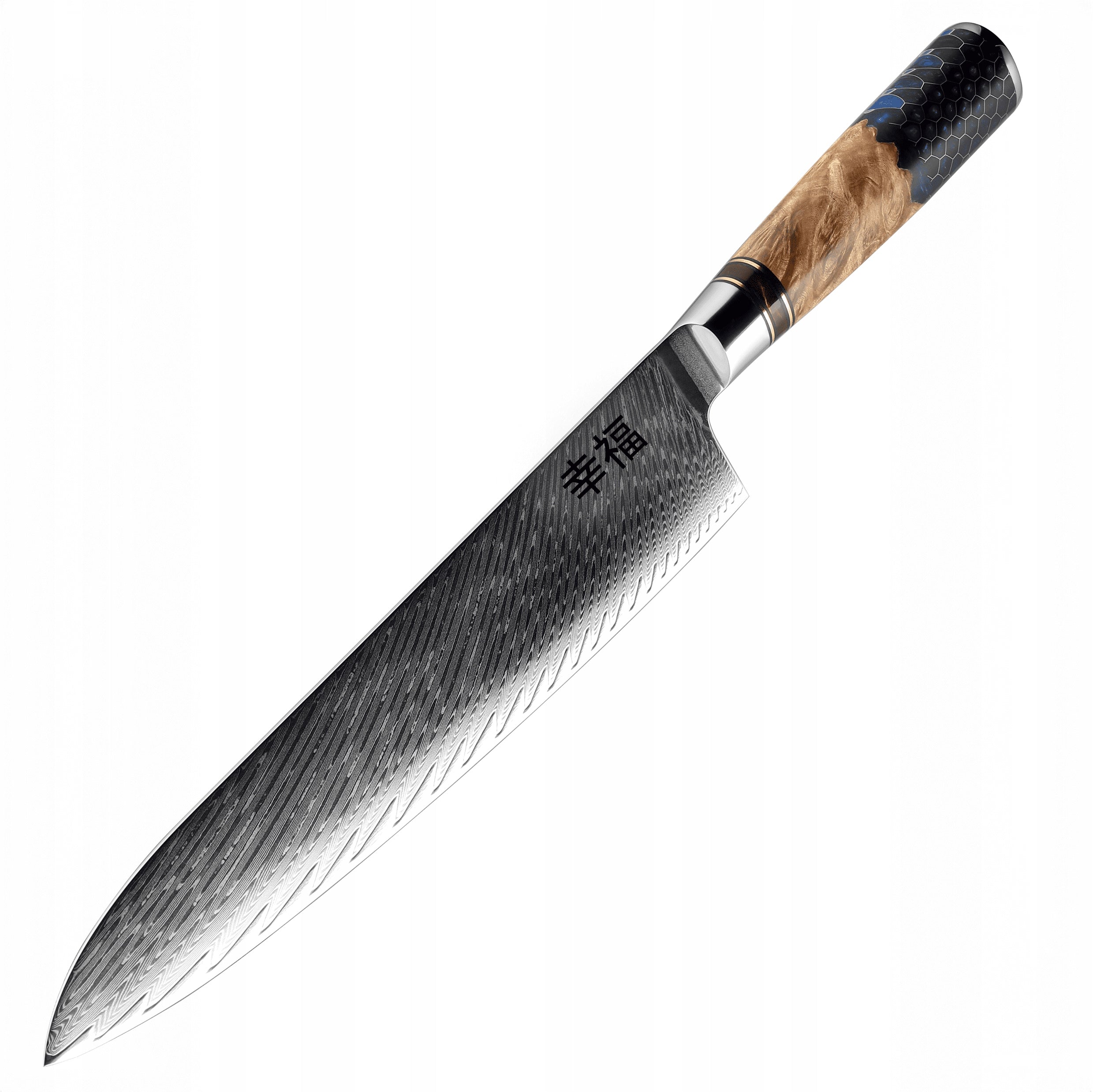 Japanese Steel AUS10 Professional Chef Knife Damascus Steel Koufuku