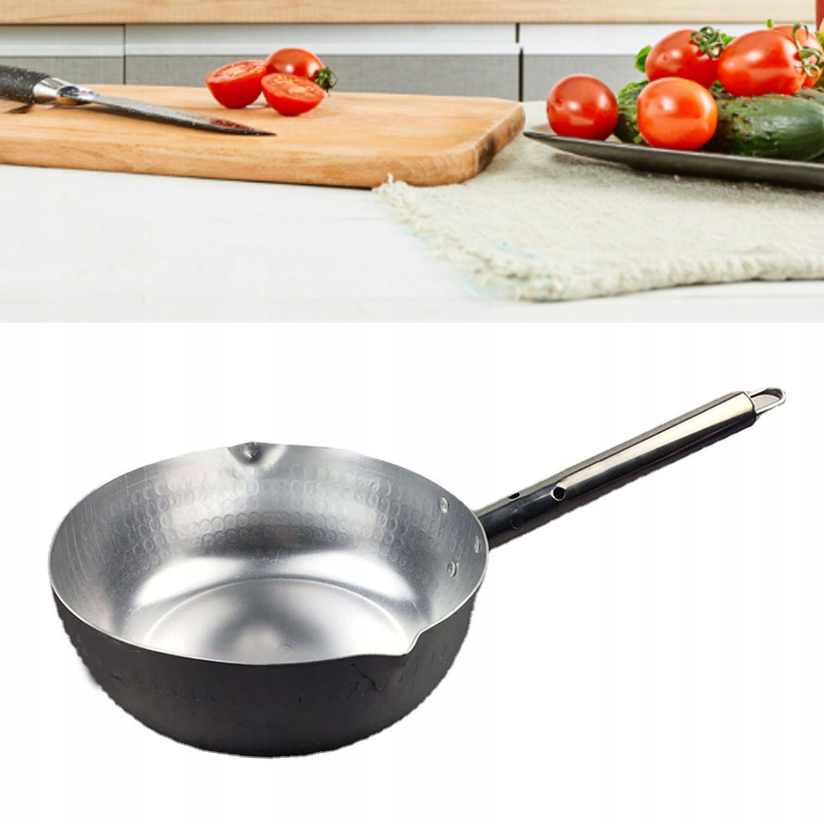 Japanese snow pan, Yukihira saucepan, burn resistant, fast Brand no brand