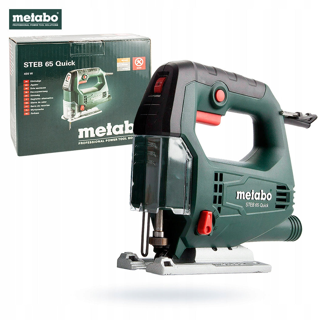 Jigsaw 450W 6-speed type T METABO STEB65 QUICK 601030000 Brand Metabo