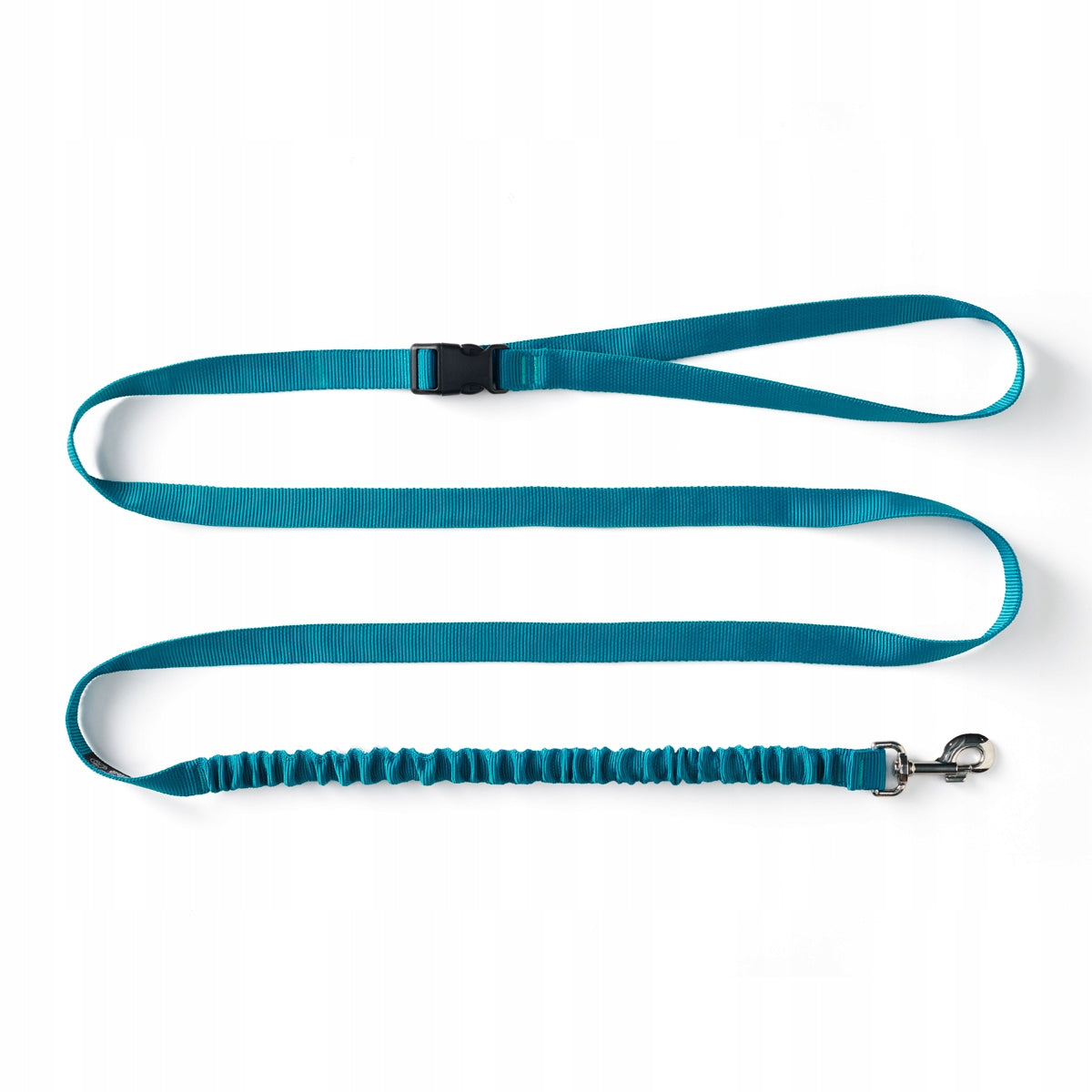 John Dog sports leash with shock absorber 3m turquoise