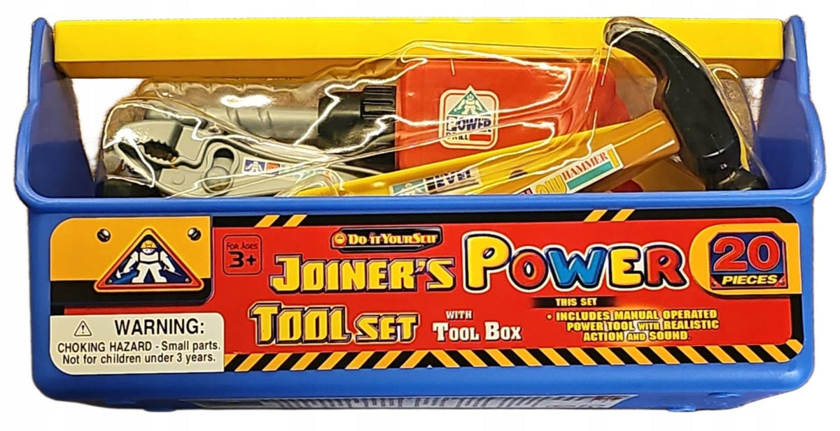 Joiner’s Power 20 El. Tool Set in Box Version with DRILL Age 3+
