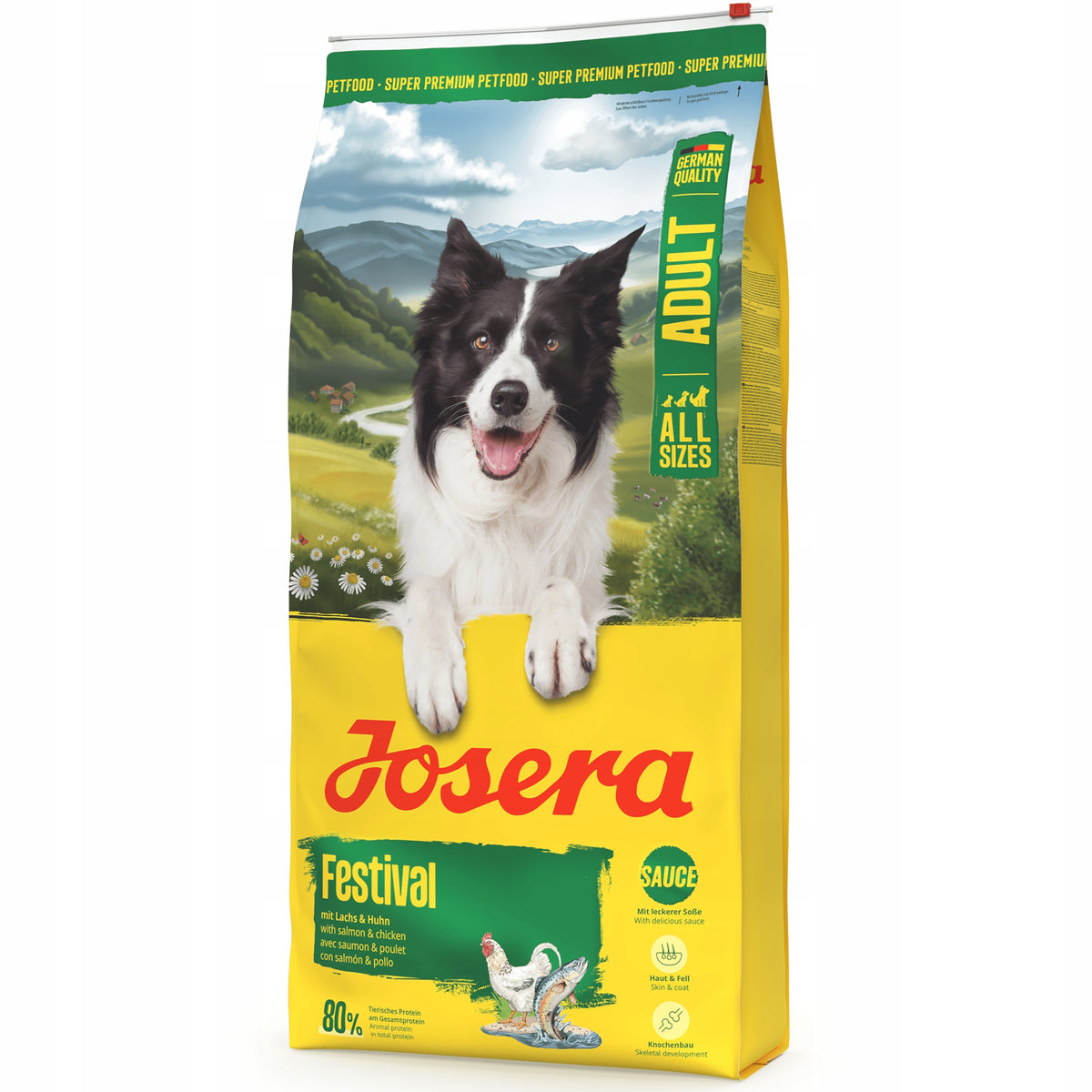 Josera Adult Festival 12,5kg Food for Picky Dogs with Salmon and Sauce