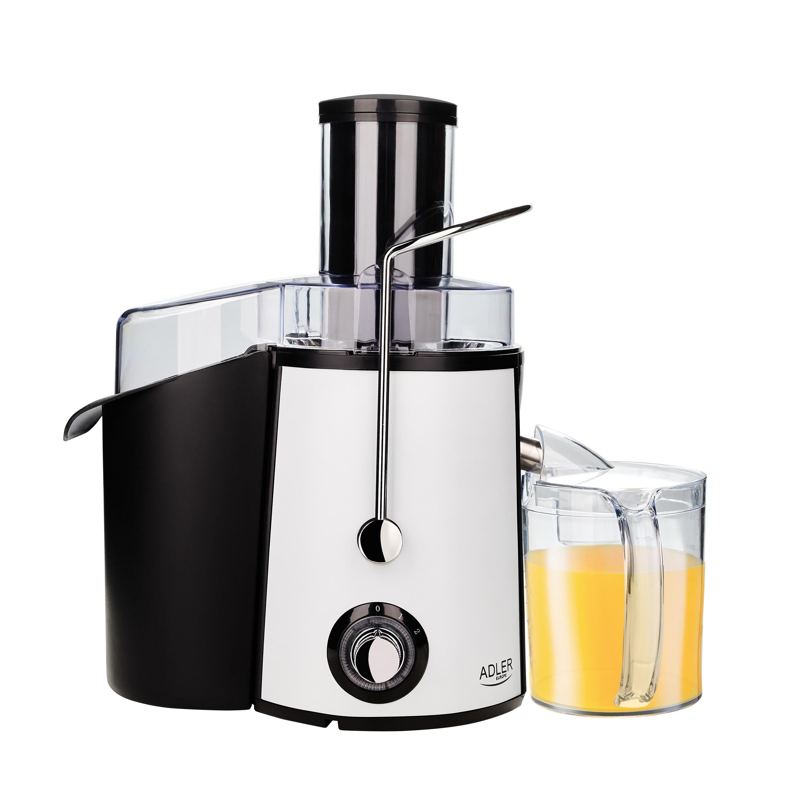Juicer 1000W high speed Adler AD 4129 Black - White Manufacturer code AD4128