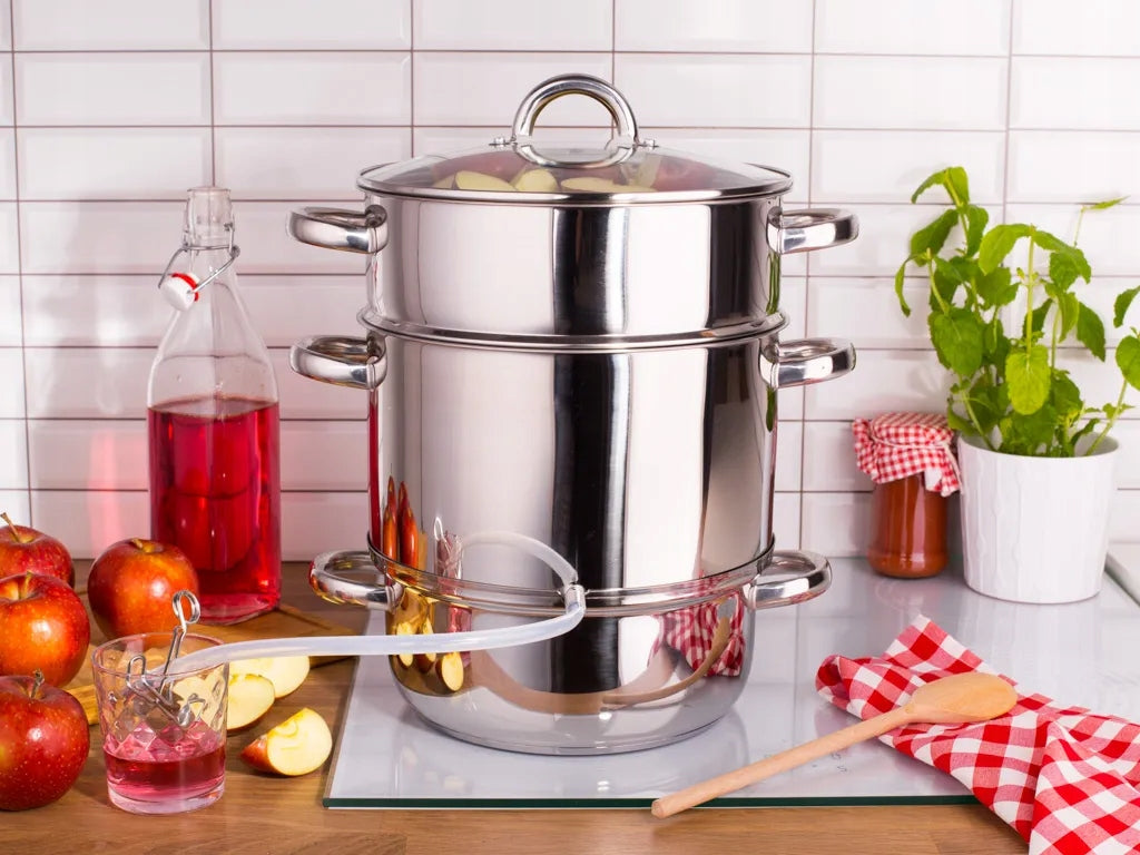 Juicer 8 l LARGE stainless steel steam pot induction gas Altom Design Capacity 8 l