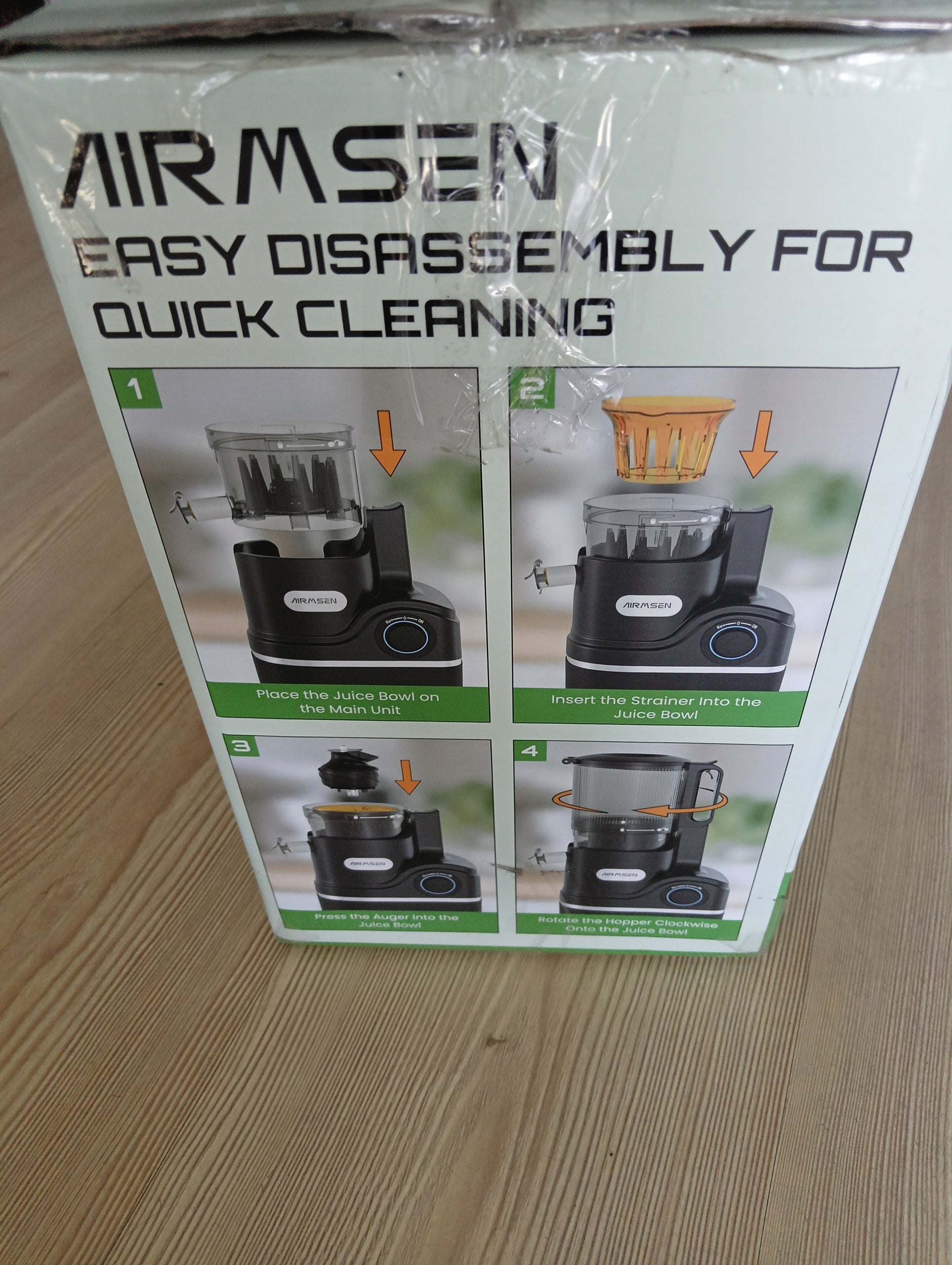 Juicer AIRMSEN SLOW JUICER Brand no brand