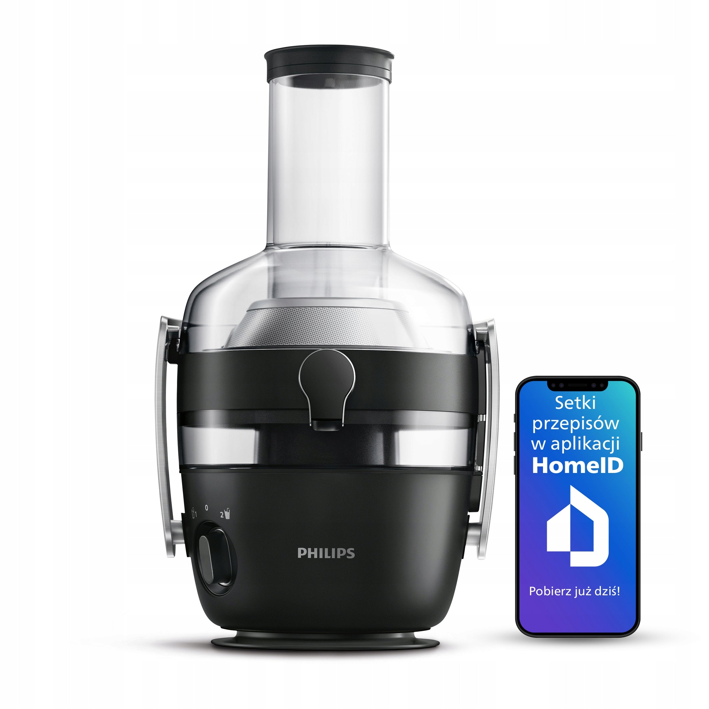 Juicer Avance Collection Philips 1000W black HR1919/70