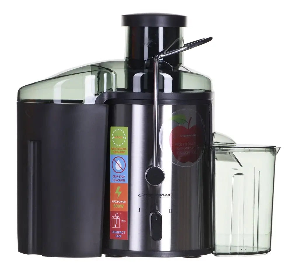 Juicer Esperanza CAROT silver/grey 500 W Packaging status original