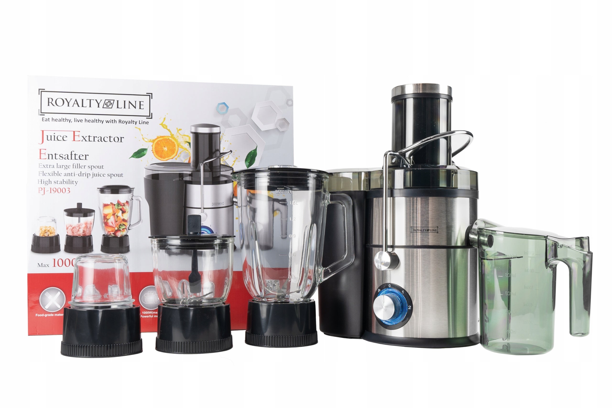 Juicer High Speed Blender Coffee Grinder Grain Shredder 4in1 EAN (GTIN) 5407004748924