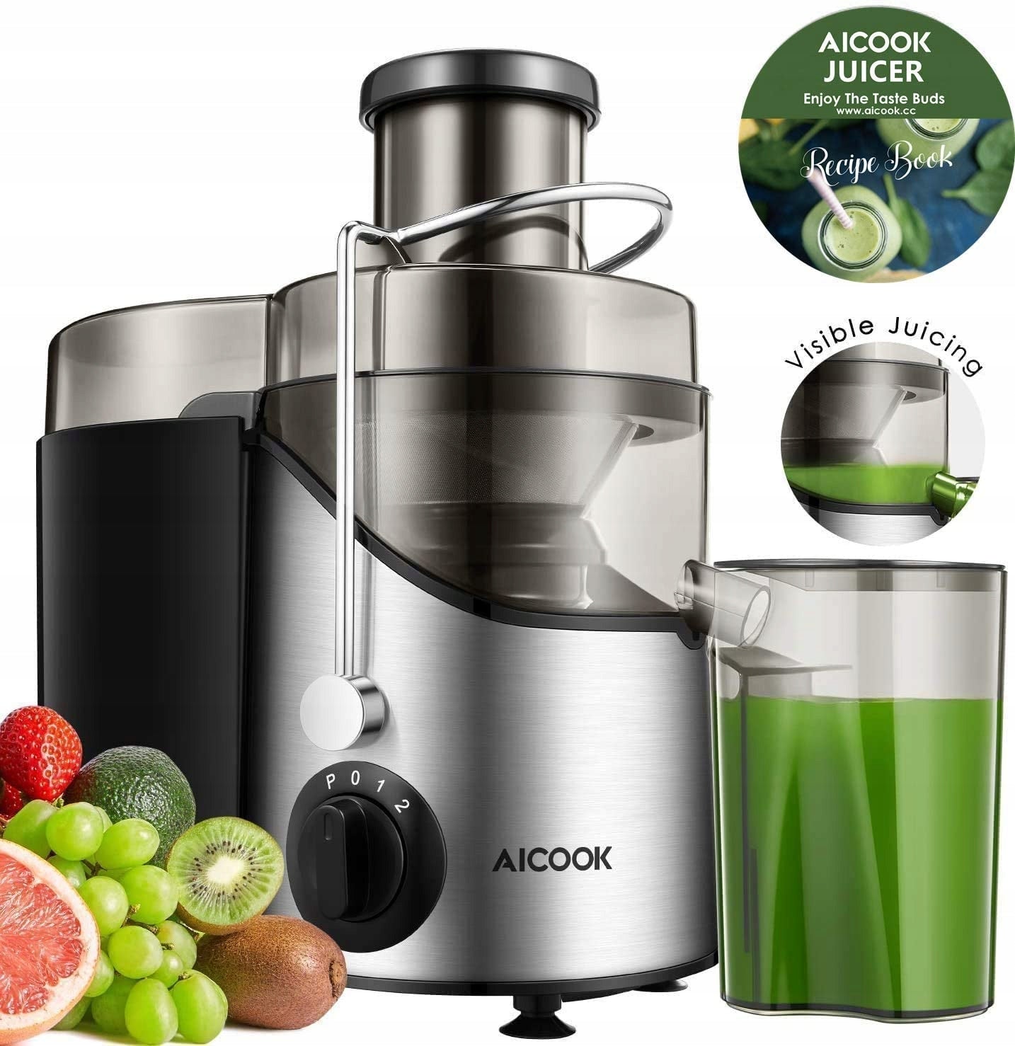 Juicer Juilist AMR526 silver/grey 400 W feed hole 65 mm 9429
