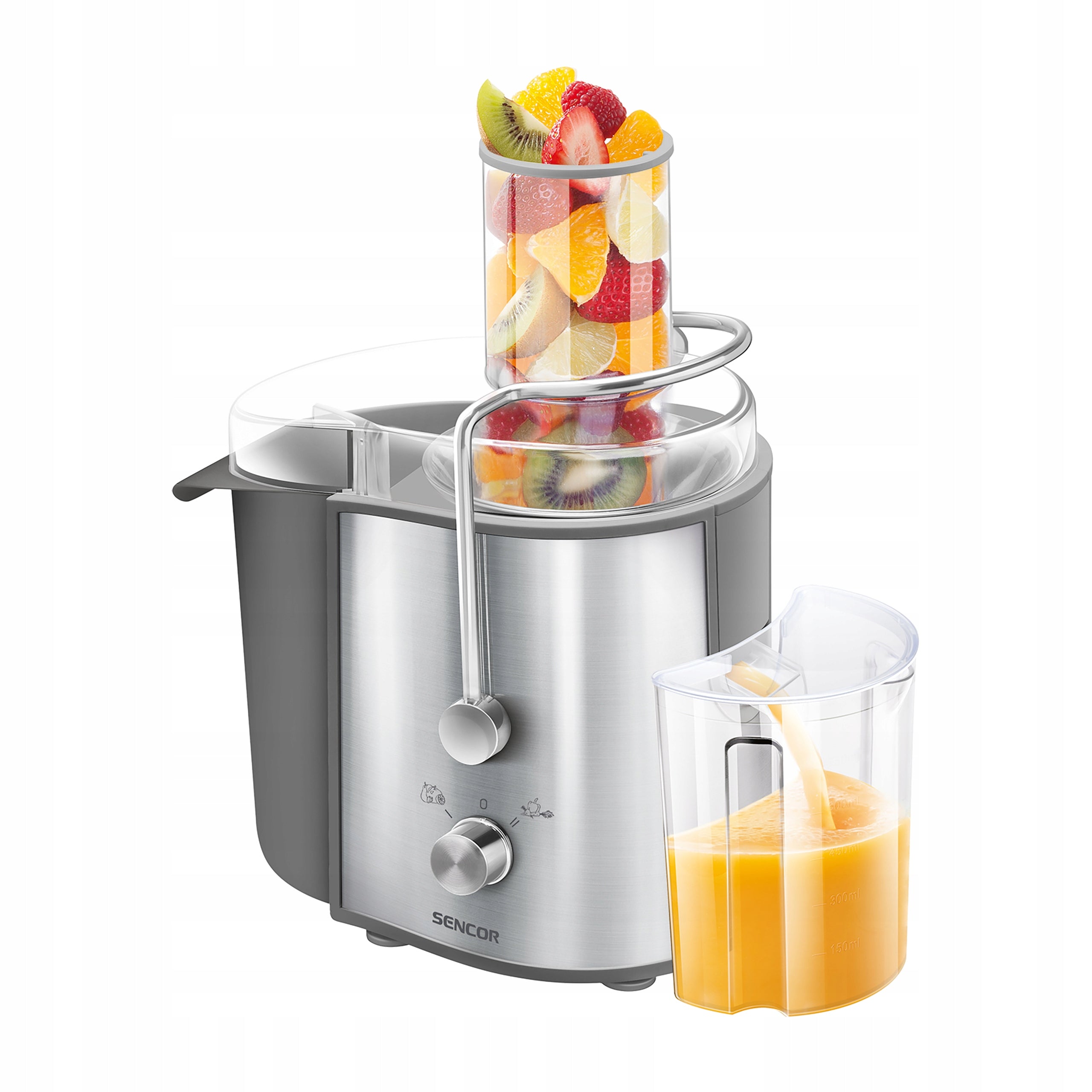 Juicer for Vegetables and Fruits Sencor SJE 1055SS