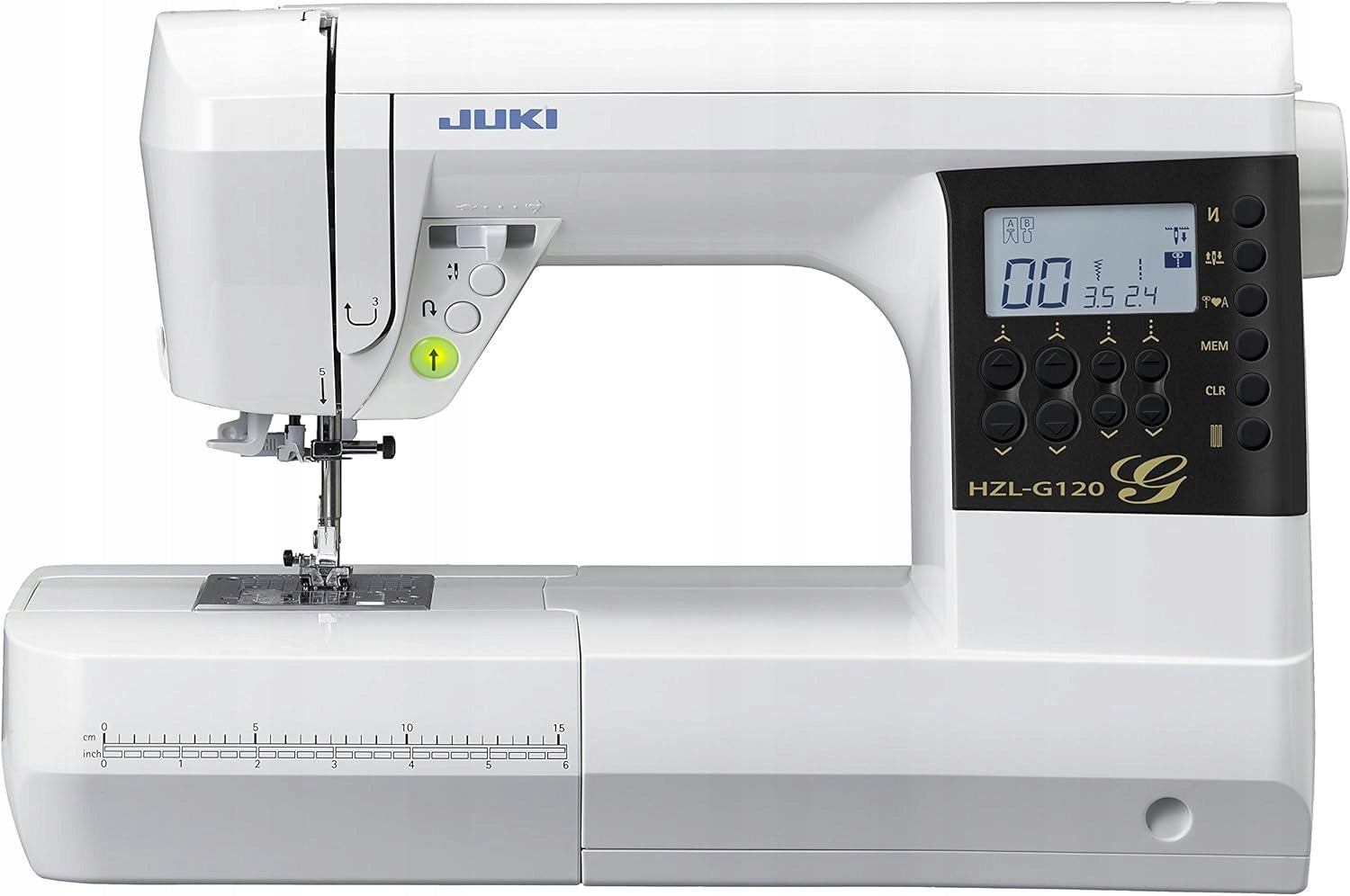 Juki HZL-G120 Electronic sewing machine metal white 445 x 223 x 292cm Brand JUKI