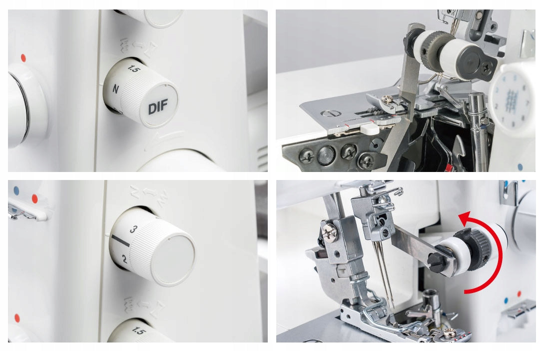Juki MO-654DEN 4-Thread Overlock Machine + Freebies + e-Pattern + BOOK Model MO-654DE