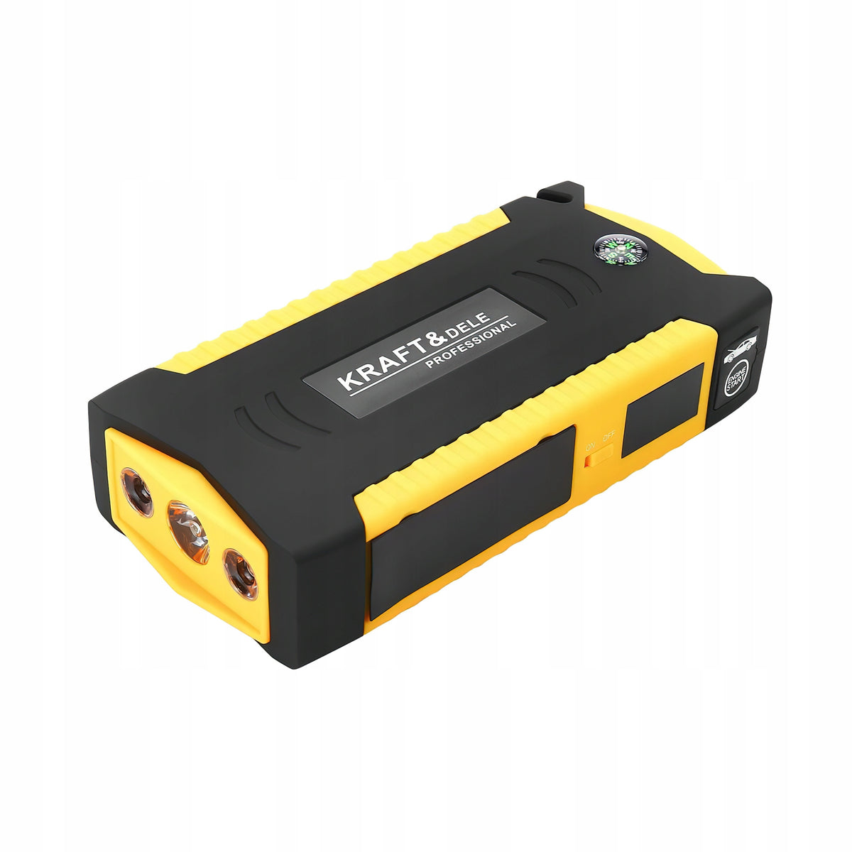 Jump Starter Booster Power Bank 3.0 USB-A + Case 16800 mAh 12V Kraft&Dele Brand Kraft&Dele