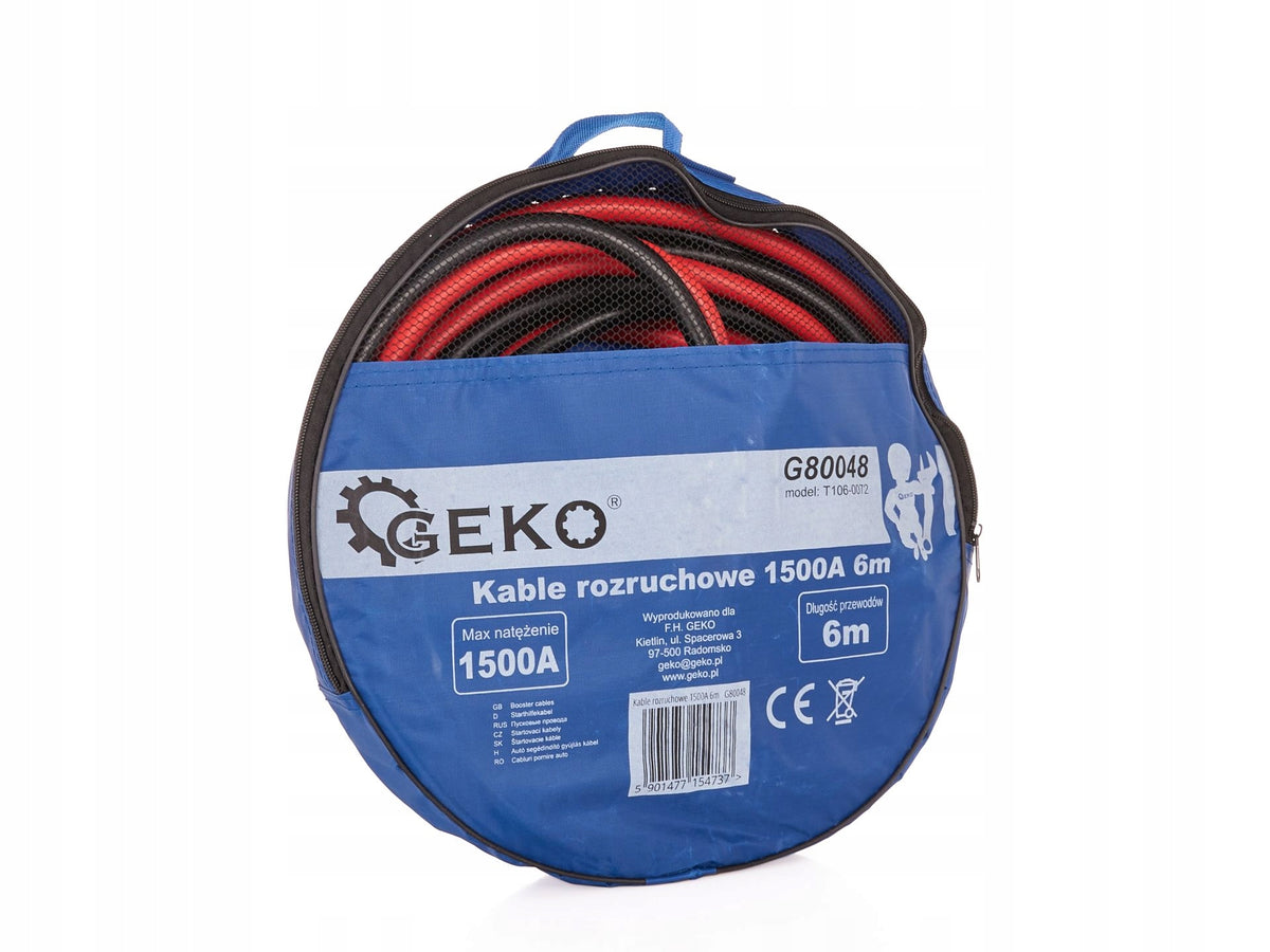 Jumper cables 1500A 6m Length 6 m