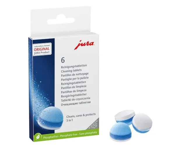 Jura 3-Phase Machine Cleaning Tablets 6 Pieces