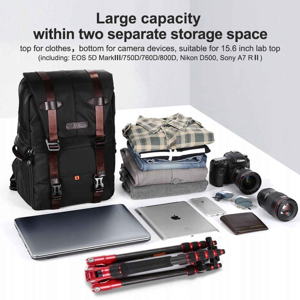 K&F 20L Photo Backpack for Camera Laptop Drone Large Brand K&F Concept