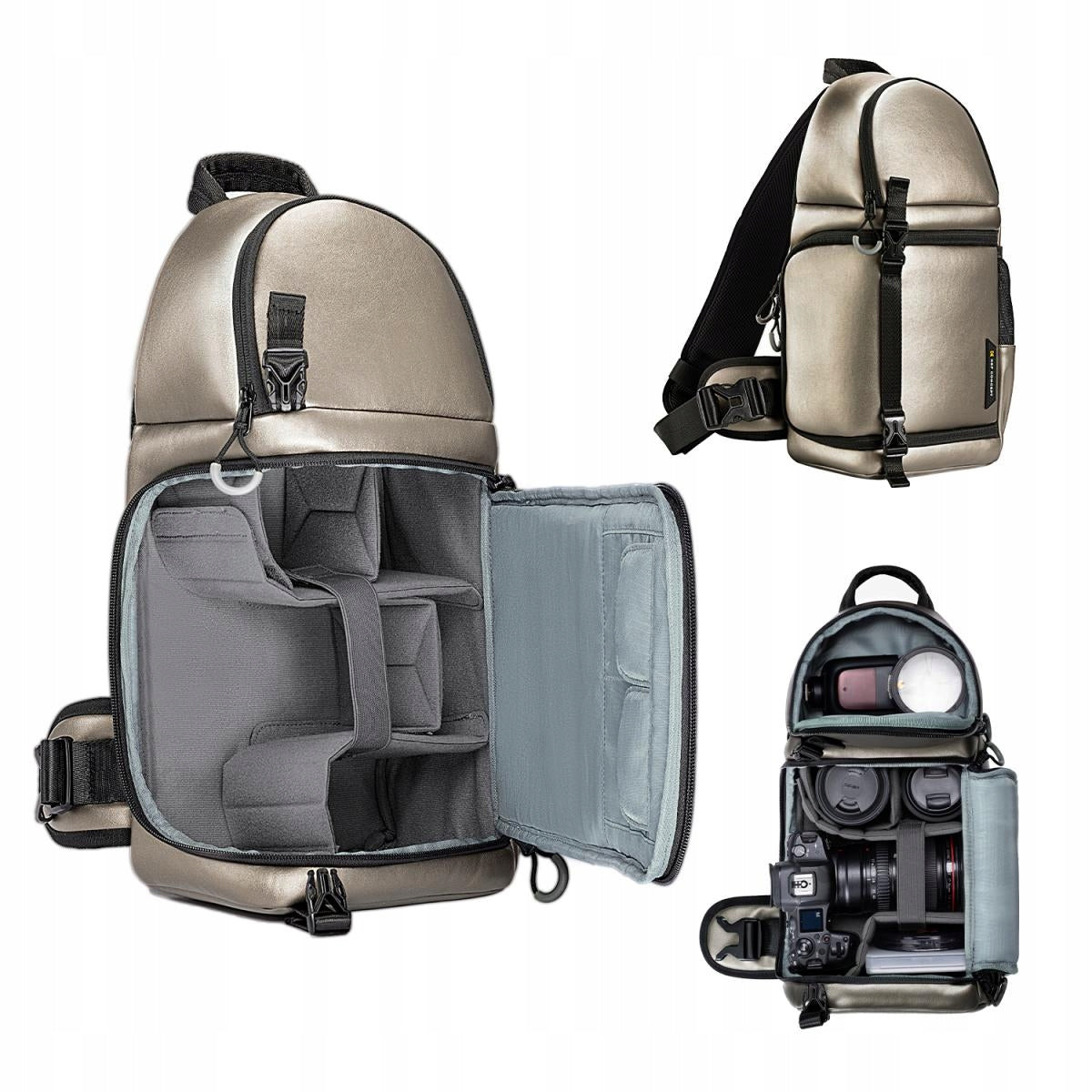 K&F Backpack One Shoulder Camera Bag PHOTO Waist Bag Photography Brand K&F Concept