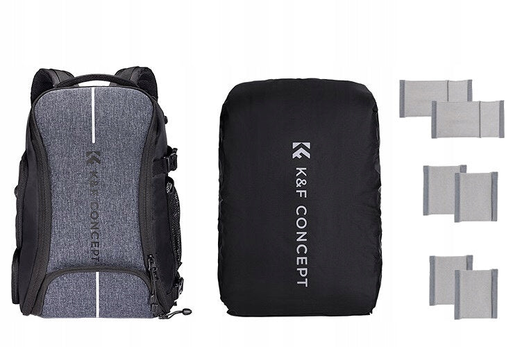 K&F CONCEPT Camera Backpack Black and Grey Certificates of conformity CE