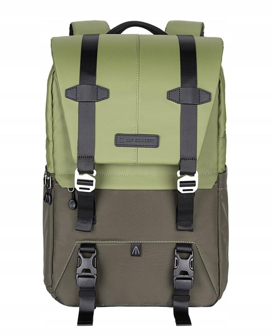 K&F City Photo Backpack 20L for Laptop Camera KF13.087AV2 Green Packaging status original