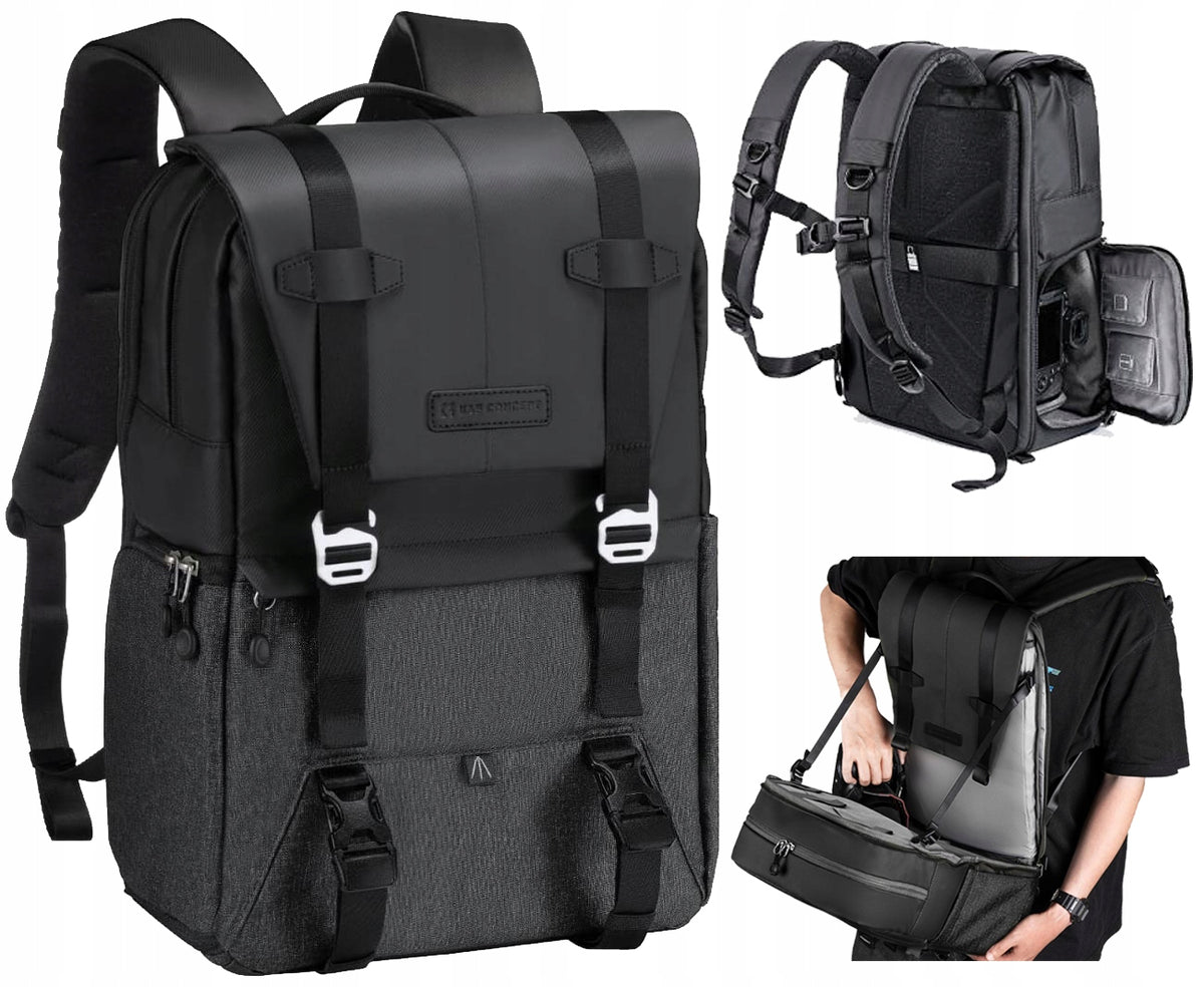 K&F City Photo Backpack 20L for Travel Camera Waterproof PRO
