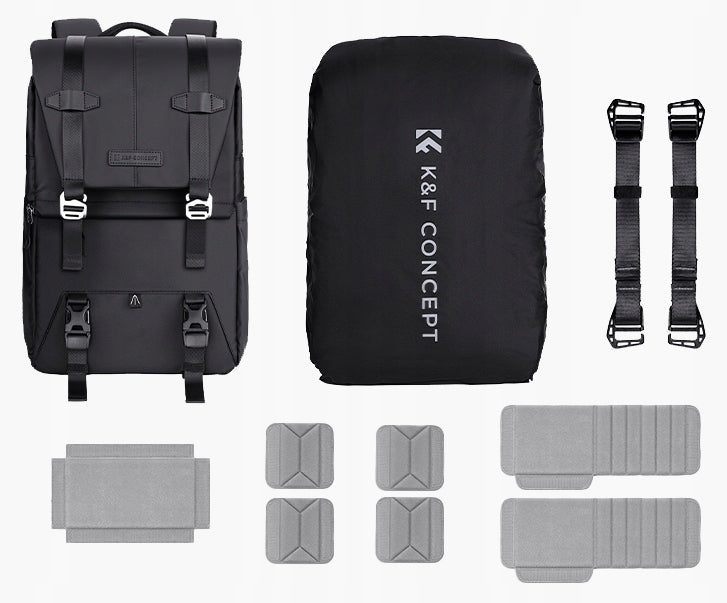 K&F Concept 20L Photo Backpack for Drone Laptop Camera with Cover Brand K&F Concept