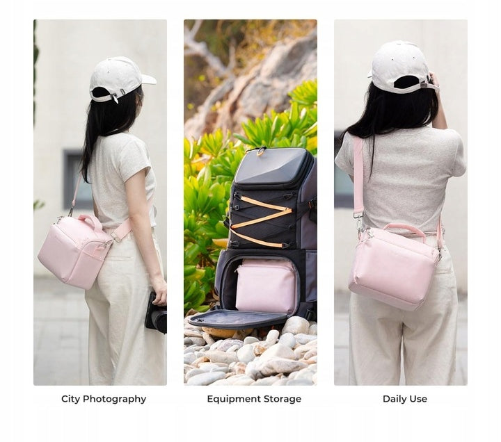 K&F Women's Camera Bag Shoulder Stylish Pink Manufacturer code 101980