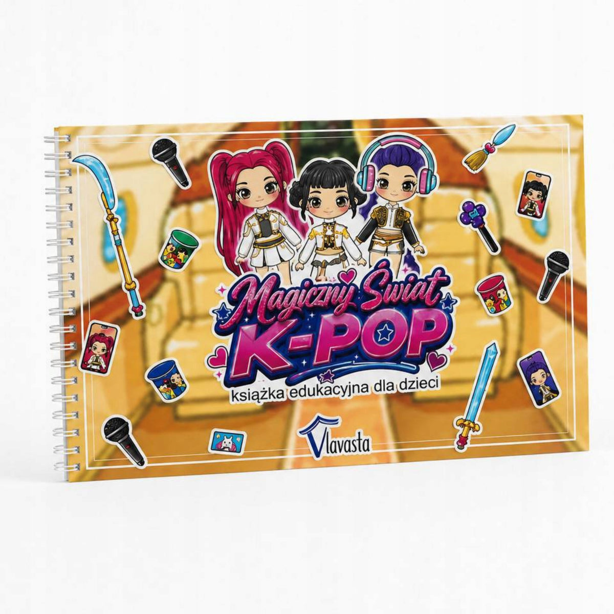 K-POP Sensory Educational Book for Kids Montessori A4