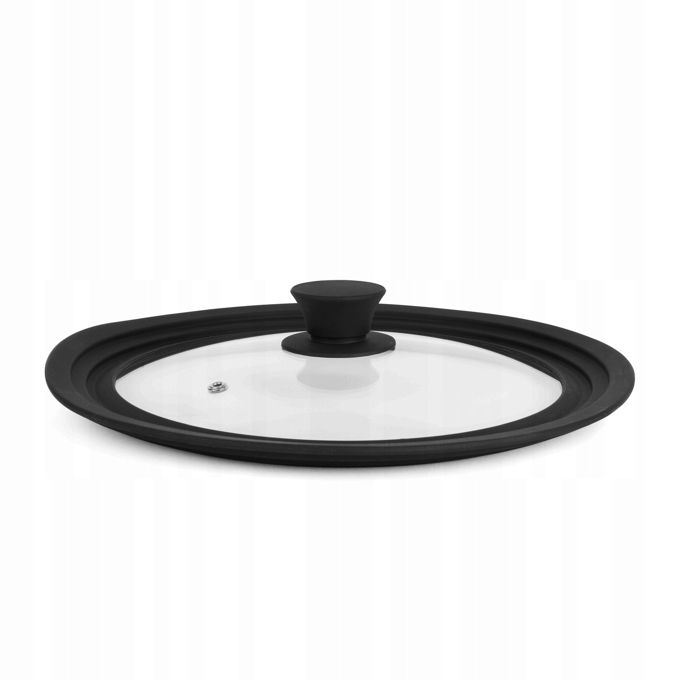 KAIA HOME UNIVERSAL LID 24/26/28 CM GLASS SILICONE RIM AND HANDLE Brand no brand