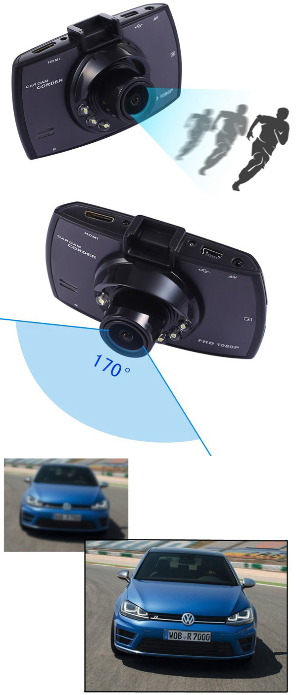 KAMERA SAMOCHODOWA REJESTRATOR FULL HD 1080P IR GW Batteries included yes