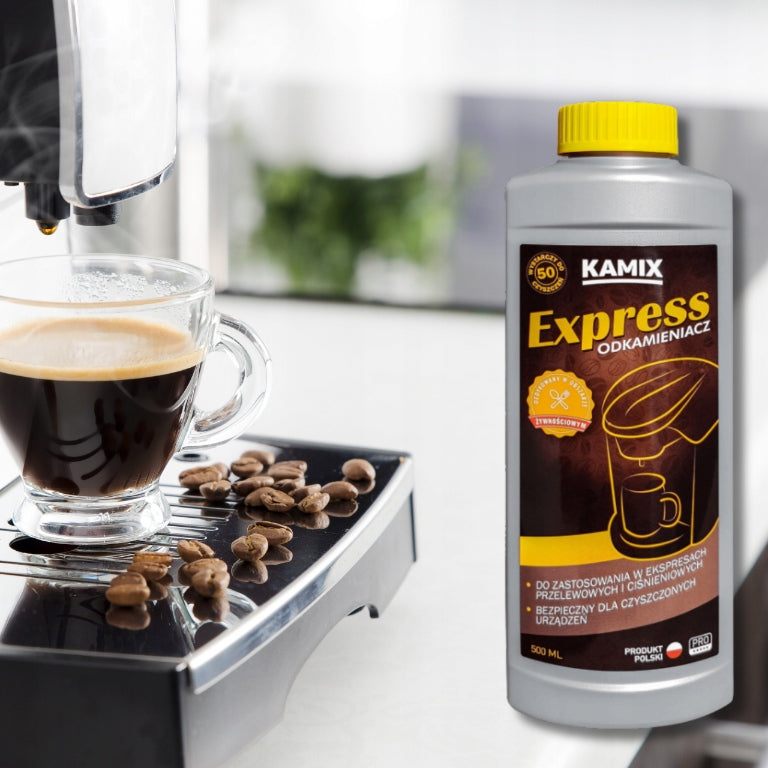 KAMIX Express Descaler Liquid for Kettles Small Agd 500ml x2 Packaging status original
