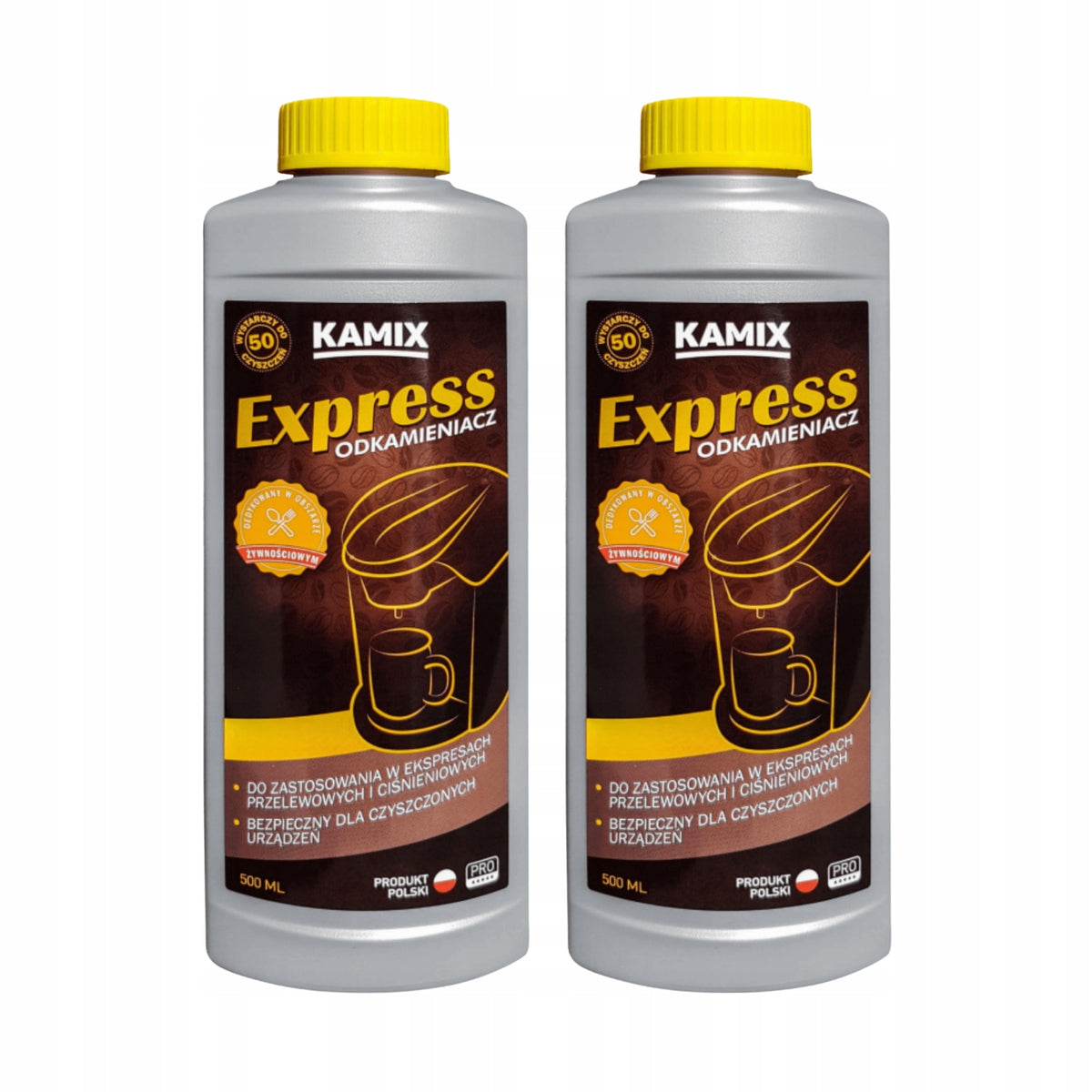 KAMIX Express Descaler Liquid for Kettles Small Agd 500ml x2